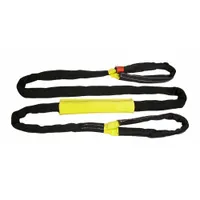 TOW-ALL Tuflex Recovery Strap: 20 ft Overall Hook Size, 20 ft Overall Lg, Yellow, Nylon (MPN TSEN90X20)