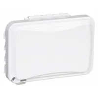 TAYMAC While In Use Weatherproof Cover: 1 Gangs, For Decora/GCFI Electrical Component Type, White (MPN MM110W)