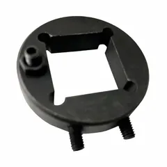 Replacement depth stop collar for power punching tools. Controls punch stroke depth to maintain consistent hole depth in metalworking applications. Used in fabrication and manufacturing settings requiring precision punching.