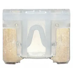 Fast-acting, non-indicating fuse rated 25 A at 32 V DC. Low-profile, shorter-height design for compact installations. Suitable for protecting electrical circuits in automotive and marine applications. Supplied in a 5-pack.