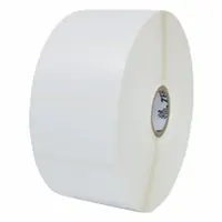 ZEBRA Barcode Printer Labels: 2 in Label Wd, 1 1/4 in Label Ht, White, 1 in Core Dia., Gloss (MPN 18940)