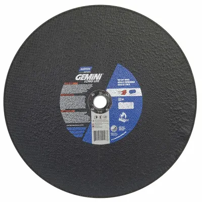 NORTON Gemini Free Cut Type 1 Cut-Off Wheel - General Purpose Cut-Off Wheels for Carbon & Stainless Steel