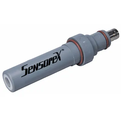SENSOREX Electrode: S660CD-ORP, ORP, +/-2000 mV or Range of ORP Meter, Flat, BNR - ORP Electrodes, Probes & Sensors