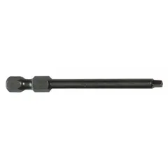 Imperial #1 size impact-rated hex bit with standard tip style. Made from S2 steel for use with impact drivers. Suitable for driving screws and fasteners in assembly, maintenance, and repair tasks. Sold in a 5-pack.