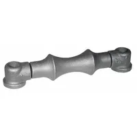 Pipe Roll: Galvanized Cast Iron, For 3 1/2 in Pipe, 4 1/4 in Roller Lg, 750 lb Load Capacity (MPN 0560510125)