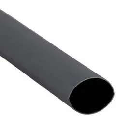 3M Heat Shrink Tubing: 2 in I.D. Before Shrinking, 1 in I.D. After Shrinking, 4 ft Lg, Black, 2 PK (MPN EPS200-2-48"-BLACK-2 PCS). Key specifications — attr202046: Black; attr211475: 3M.