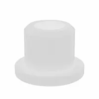 BUNTING BEARINGS Flanged Sleeve Bearing: Nylon, 3/16 in Bore, 5/16 in OD, 5/16 in Overall Lg, 30 PK (MPN NF030505)