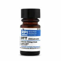 RPI DTT (DL-Dithiothreitol) (Clelands Reagents): 1 g Volume, BSE/TSE Free, Powder, Plastic (MPN D11000-1.0)