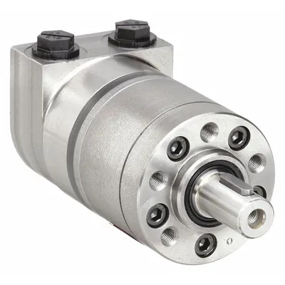 VICKERS Hydraulic Motor: J Series, 5-Bolt, 1/4"-28 UNF, 0.5 cu in/rev, 1,992 RPM Max. RPM - Hydraulic Motors