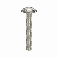 M4x0.70 thread, 30 mm length, truss head with spanner drive. Made from 316 stainless steel with plain finish, 6 mm width across flats. Suitable for hygienic panel fastening in washdown environments