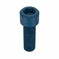 M12 x 1.75 metric thread, 35 mm length, right-hand thread, 10 mm drive size. Made from alloy steel with a blue phosphate finish. Suitable for fastening components in machinery and equipment requiring a standard-strength metric socket head cap screw. Sold in a pack of 10