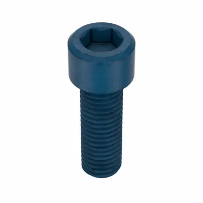 METRIC BLUE M12 x 1.75 x 35 mm Socket Head Cap Screw - Metric System Standard Socket Head Cap Screws
