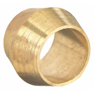 PARKER Standard Sleeve Brass Compression Fitting, 3/16 in OD, 10 PK, 60C-3 - Standard Sleeve Brass Compression Fittings