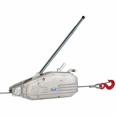 TRACTEL Manual Cable Hoist: Hook Mounted - No Trolley - Manual Cable Hoists