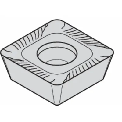 WIDIA Square Milling Insert: SDMT43PDRML, SDMT1204PDRML (MPN 5427423) - Square (S) Indexable Milling Inserts