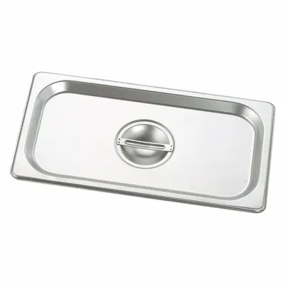 CRESTWARE Steam Table Inset Pan Cover, Third Size, NSF Certified - Steam Table Pans