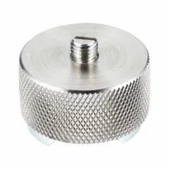 Metal magnet mount designed for cylindrical remote temperature monitoring sensors with a 24.89 mm diameter. Provides secure attachment to ferromagnetic surfaces without permanent installation. No bracket hole. Suitable for industrial temperature sensing applications.