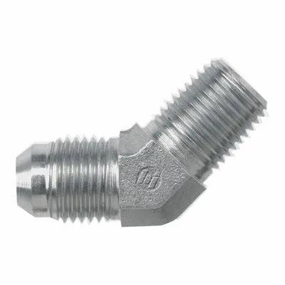 BRENNAN INDUSTRIES Stainless Hydraulic Adapter: 1-11-1/2/1-5/16"-12 Thread Size, 1 in x 1 in Fitting Size - JIC-to-JIC 316 Stainless Steel Hydraulic Hose Adapters