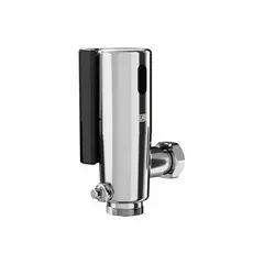 Sensor-operated flush valve retrofit kit for toilets. Top-mount, single-flush, battery-powered. Converts existing manual flush valves to touchless operation for improved hygiene and water conservation in commercial restrooms and public facilities.