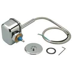 Copper actuator assembly for flush valves, compatible with ZEMS series. Overall width 4 inches. Used to activate flushing mechanism in commercial restroom facilities.