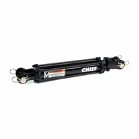 CHIEF Hydraulic Cylinder: 2 1/2 in Bore Dia., 28 in Stroke Lg, #8 SAE Port Size, 1 1/4 in Rod Dia. (MPN 211333)