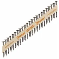 PASLODE Metal Connector Nails,1 1/2" L,Plain: Connector Nails, Flat, Smooth, Steel, Plain, 1,000 PK (MPN 650646)
