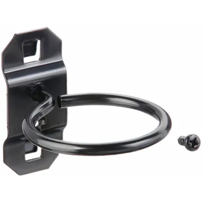 OEM Single Ring Tool Holder: 2 1/2 in x 2 in - Ring Toolholders for Square-Hole Pegboard