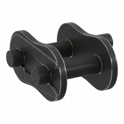 TSUBAKI Attachment Link: For Lube-Free Roller Chains, D-1, 40, Single Strand, 1/2 in Pitch - Attachment Links for ANSI Standard Chains
