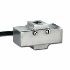 The OMEGA LC703-500 is a low-profile compression load cell with a 500 lbf capacity, 12 ft cable length, hysteresis of ±0.15%, and repeatability of ±0.05%. Designed for force measurement in industrial weighing, press monitoring, tank weighing, and laboratory testing applications.