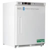 AMERICAN BIOTECH SUPPLY Lab Refrigerator: 4.6 cu ft, Undercounter, 1°C to 10°C, 24 1/2 in Overall Dp (MPN ABT-HC-UCBI-0404-ADA)