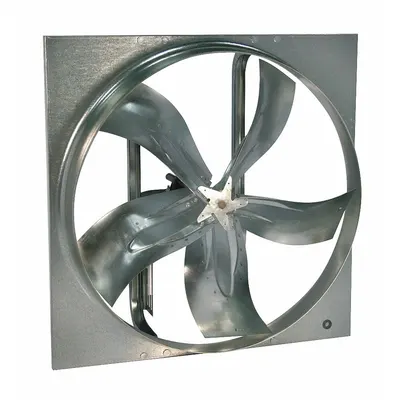 Dayton Exhaust Fan: 36 in Blade - Belt-Drive Panel Exhaust Fans without Drive Package