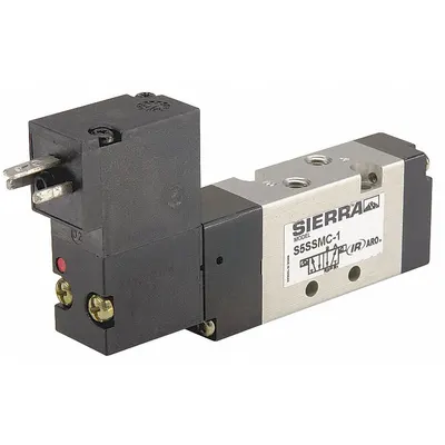 ARO Solenoid Air Control Valve: Four-Way / Two-Position, Body-Ported Body, 24V DC - ARO Sierra Series Directional Control Valves