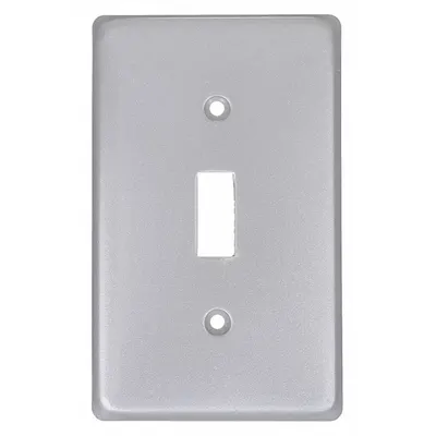HUBBELL KILLARK Weatherproof Cover: Copper-Free Aluminum, FD/FS, Toggle Switches, 1 Gangs - Aluminum & Zinc Weatherproof Electrical Box Covers