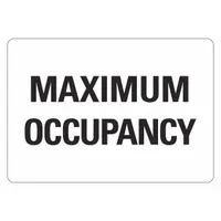 Office and Facility Sign: Aluminum, Mounting Holes Sign Mounting, 7 in x 10 in Nominal Sign Size (MPN LCU1-0150-NA_10x7)