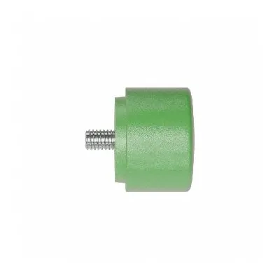 AMERICAN Replacement Hammer Tip: Medium Soft, Urethane, 1 in Dia, 1/4-20 Thread Size - Replacement Faces & Tips