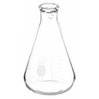 KIMBLE Filtering Flask: 1 L, Colorless, Conical, A, 8 Compatible with Stopper Size (MPN 27070-1000)