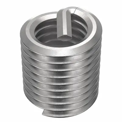 HELI-COIL Helical Insert: Tanged Tang Style, Free-Running, 1/4"-28 Thread Size - Free-Running Tanged Helical Inserts