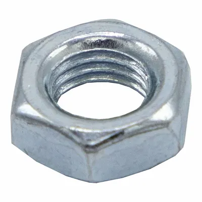 Parker Jam Nut: Threaded Nut, Fits 5/16 in Bore Dia, 1/4"-28 Thread Size, L073800200 - Jam Nuts
