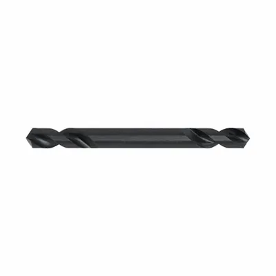 CLE-LINE Double End Drill Bit: 3/16", 135° Split Point - High-Speed Steel Double-Ended Drill Bits