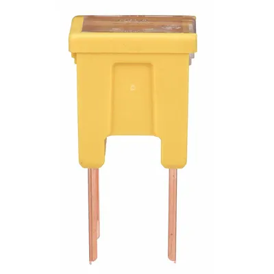 BUSSMANN Automotive Fuse: FLM Series, Yellow, Male, Cartridge, Fast-Acting, 60 A - Male Fast-Acting Fuses