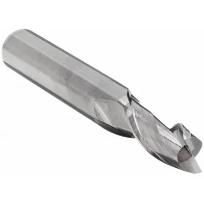OSG Square End Mill: Carbide, 2 Flute, 9 mm Mill Dia, 19 mm LOC, 70 mm OAL (MPN 8502090) - Carbide Square End Mills for Aluminum