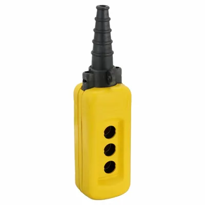 SCHNEIDER Pendant Enclosure: 3 Holes, 22 mm Operator Size - Pendants with Rubber Sleeve-Protected Cable Entries