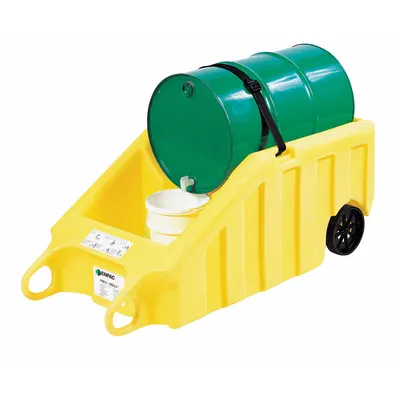 ENPAC Drum Dispensing Truck: Drum Dispensing Truck, 70 gal Spill Capacity - Drum Dispensing Trucks