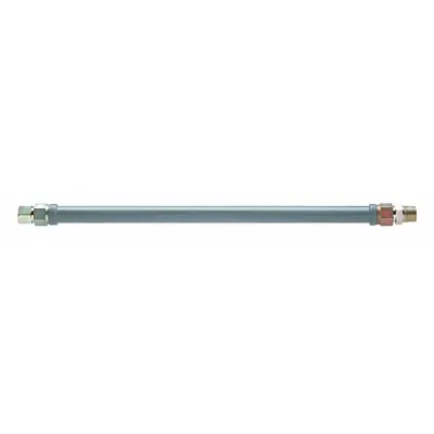 DORMONT Gas Connector: 1 in Hose Inside Dia., 12 in Hose Lg, 698,000 BTU Capacity - High-BTU Connectors
