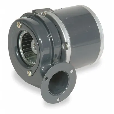 Dayton Blower: 2 in Wheel Dia, Direct Drive, 1/250 hp, 115V AC, 1 Ph, Open - OEM Direct-Drive Blowers with Drive