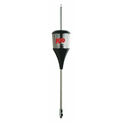 K40 Antenna: CB, Whip, 49 in Overall Lg - CB Radio Antennas