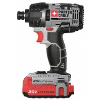 Impact Driver Kit: 1,450 in-lb Max. Torque, 2,900 RPM No Load Speed, 3,100 ipm Impacts per Minute (MPN PCCK640LB)