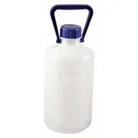 APPROVED VENDOR Carboy: 10 L Capacity - mL, Narrow Mouth Size, Screw On Cap, White, 210 mm Body Dia (MPN 208685-0010)