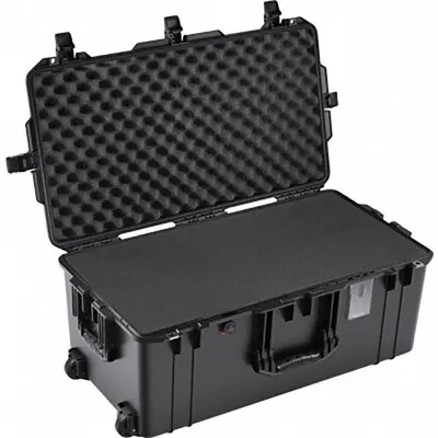 PELICAN Protective Case: 14 1/8 in x 28 1/8 in x 11 3/4 in Inside - Lightweight Suitcase-Style Cases