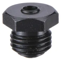 Nosepiece: 1/2 in Nose Lg, Fits 1/8 in_3/32 in Rivet Dia, Steel (MPN 202159)